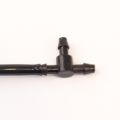 Barbed Tee Connector 5 (Five) Pieces 4mm for 4/7 mm microtube drip irrigation feeder, drip extension line..