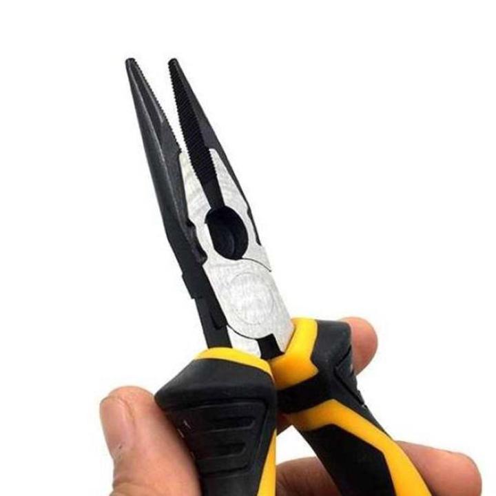 TOLSEN%206"%20Long%20Nose%20Pliers%20(150mm)%20Industrial%20Gripro%20Series%2010021%20-%20Kings%20Trading%20-%20Image%2010