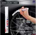 Tire Marker Waterproof Durable White Paint Marker Pen 1 Piece Color. 