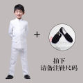 Children's Zhongshan Suit Boys and Girls May 4th Young Man's Jacket Republic of China Style Student Costume Chorus Stage Recitation Performance Costumes. 
