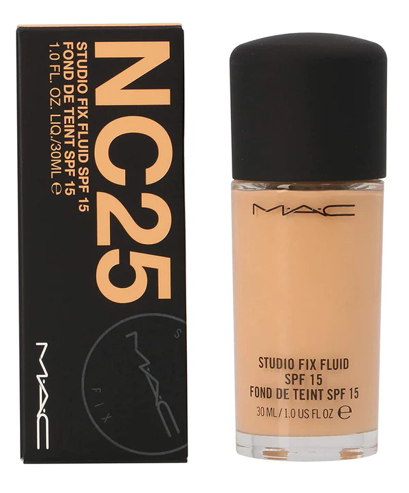 Mac Studio Fix Fluid NC25 SPF 15 Foundation,30ml