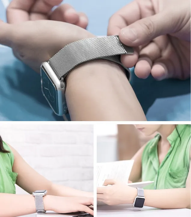 Pix%2022mm%20Magnetic%20Chain%20Strap-Replacement%20Bracelet%20Metal%20Belt%20Wrist%20Band%20Strap%20Magnetic%20Chain%2022mm%20Universal%20Smart%20Watch%20Breclet%20Strap%20for%20Samsung%20,Amazfit,%20Xiaomi%20Watch%20ETC%20-%20Image%207