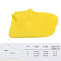 Shoes Cover Rain Shoes Cover Wear-resistant Non-slip Waterproof Shoes Cover for Adult Children Latex Shoe Cover.