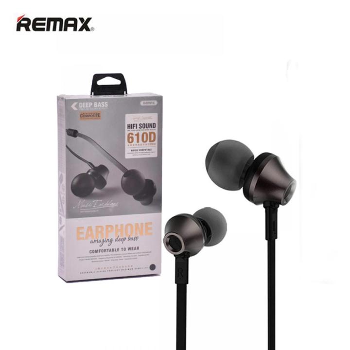 REMAX RM-610D Super Bass Earphonev | Daraz.com.bd