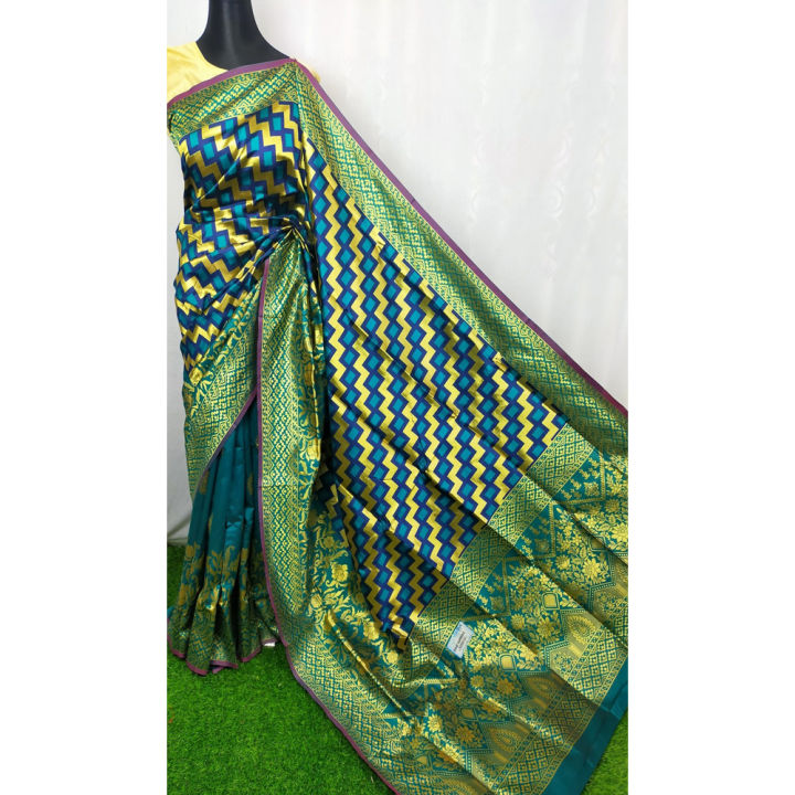 Traditional indian Katan Saree for Women