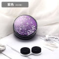 Contact lens eye shape, myopia, portable, simple beautiful pupil box, ins, high-end girl, cute and compact. 