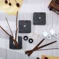 4 Pcs Quartz Clock Movement Mechanism Parts with 4 Types of Walnut Wood Clock Hands Clock Accessories for Clock Repair.