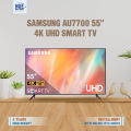 Samsung 55" Official warranty Crystal 4K UHD Smart TV | 55AU7700. 