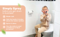 New Toilet Odor Eliminator Spray, Best Value Bathroom Deodorizer Non-Aerosol Odor Neutralizer Spray - spray Before & After You Use Toilet Spray-Toilet Air Freshener Spray-60ml. 