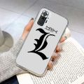 Death Note Ryuk kira anime Transparent phone case for xiaomi redmi mi note 7 8 9 10 11 12 k40 pro t s ultra lite.