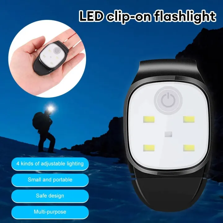 LED%20Clip%20Flashlight%204%20Lighting%20Modes%20USB%20Rechargeable%20Clip%20On%20Light%20Safety%20Warning%20Running%20Lights%20for%20Night%20Walking%20Fishing%20-%20Image%204
