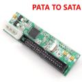 SATA To Pata IDE Converter Adapter Plug&Play 7+15 Pin 3.5/2.5 Sata HDD Eatop. 