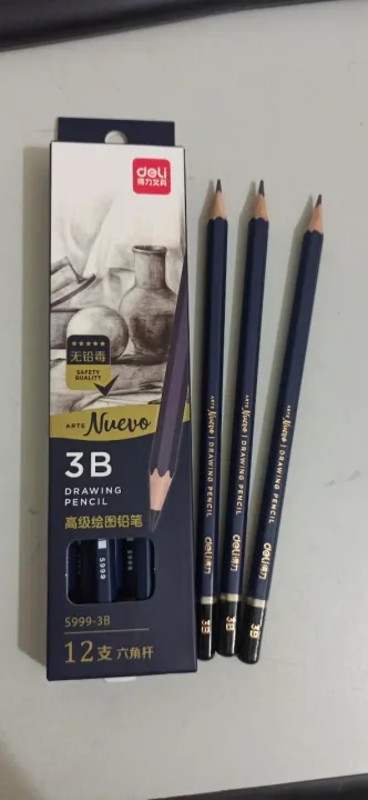Deli%20S999-3B%20sketching%20Pencil%20-%20Image%203