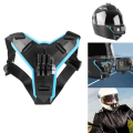 【Good-Love Store】(NEW)Motorcycle Helmet Chin Stand Mount Holder for GoPro Hero 5/6/7 Action Sports Camera Full Face Holder Motorcycle Camera Accessory.