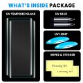 Samsung Galaxy S10 5G UV Glass Full HD Curved Edge Liquid UV Tempered Glass Screen Protector.