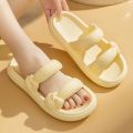 New Summer Fashion Slippers Non-slip Lithe Soft Slides Comfort Seabeach Sandals Outdoors Women Shoes Ladies' Home Flip Flops. 