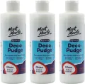 Mont Marte Deco Pudge Gloss Craft Varnish 236ml Multi-Purpose Clear Craft Sealer, Varnish, Decoupage Glue, Ideal for Acrylic Paints, Paper, Wood, Ceramics, Fabrics, Clay. 