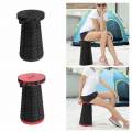 Rainbow Telescopic Stool Outdoor Portable Chair Folding Camping Fishing Chair Traveling Picnic Retractable Folding Chair. 