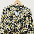 Ladies Three Quarter Sleeve Soft Floral Casual Tops From Levin.