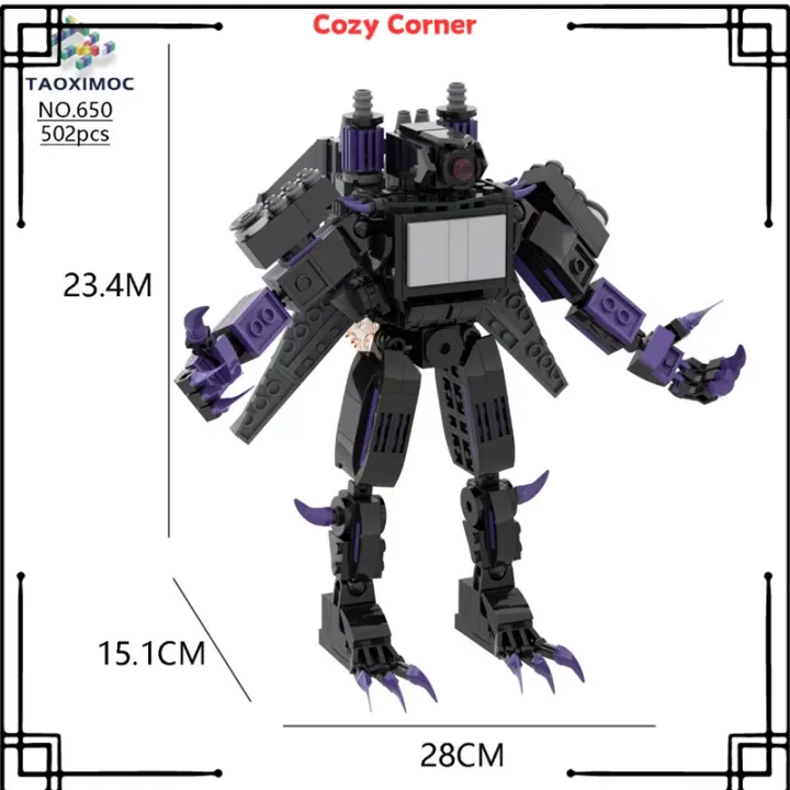 CozyCompatible%20with%20Lego%20Skibidi%20toilet%20Building%20Block%20toilet%20Man%20vs%20Doll%20Figure%20Figure%20Model%20Titan%20TV%20Man%20Educational%20Toys%20-%20Image%202