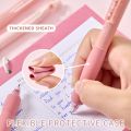 4 Pack Brown Bear Erasable Gel Pens, 0.5mm Blue/Blue Soft Grip Signature Pens for Cute Girl Students Office School Gifts.