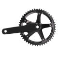 Aluminum Alloy 144 BCD 48T Single Speed Crankset Bike Crank Arm Bicycle Cran MNJ.