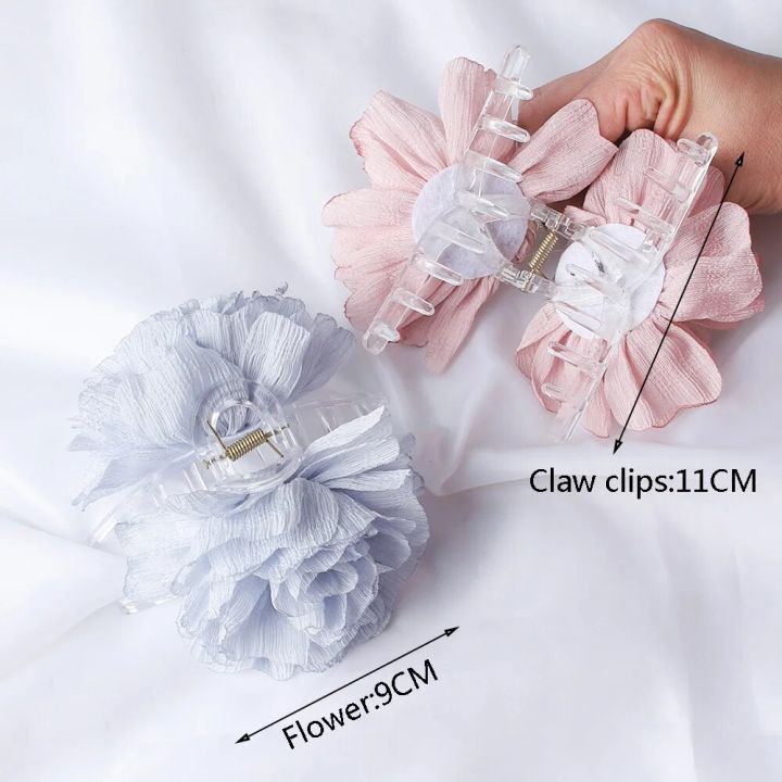 Fabric%20Big%20Flower%20Hair%20Claw%20Clips%20Women%20Girls%20Soft%20Chiffon%20Flowers%20Ponytail%20Holder%20Hair%20Clamps%20Barrette%20Fashion%20Hair%20Accessories%20-%20Image%206