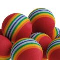 10Pcs Colorful Cat Toy Ball Interactive Cat Toys Play Chewing Rattle Scratch Natural Foam Ball Training Pet Supplies. 