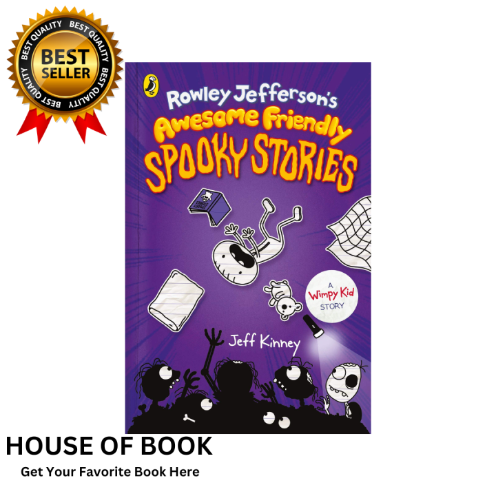 Rowley Jefferson’s Awesome Friendly Spooky Stories (Awesome Friendly Kid) by Jeff Kinney