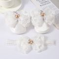 girls 3 Stone Butterfly Box Shoes. 