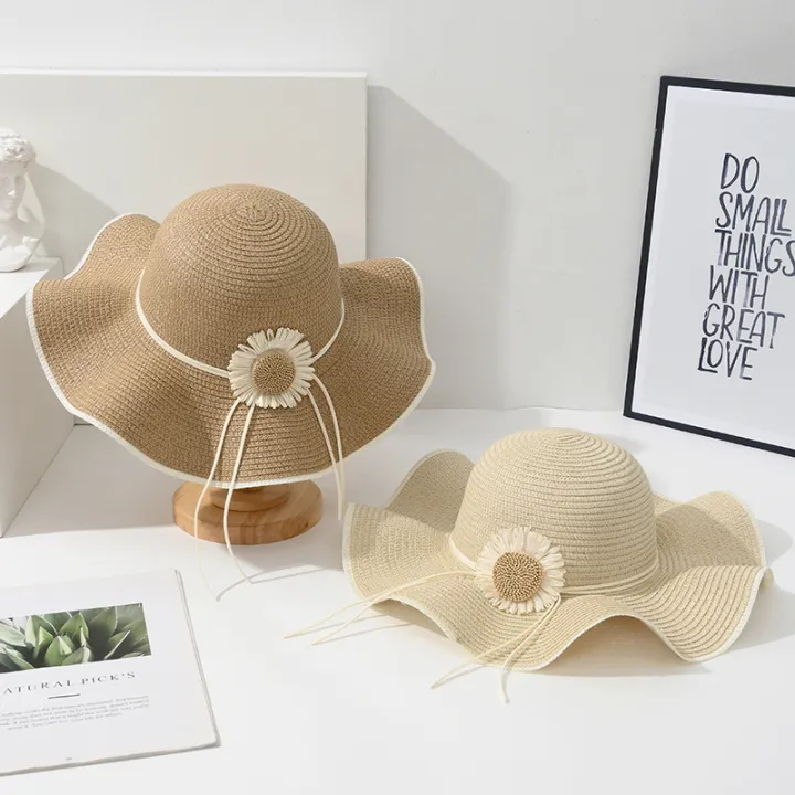 New%20Grass%20Knitted%20Hat%20for%20Spring%20Summe%20Sunflower%20Design%20Sunshade%20Hat%20for%20Outdoor%20Vacation%20Sun%20Protection%20UV%20Protection%20Sun%20Hat%20-%20Image%202