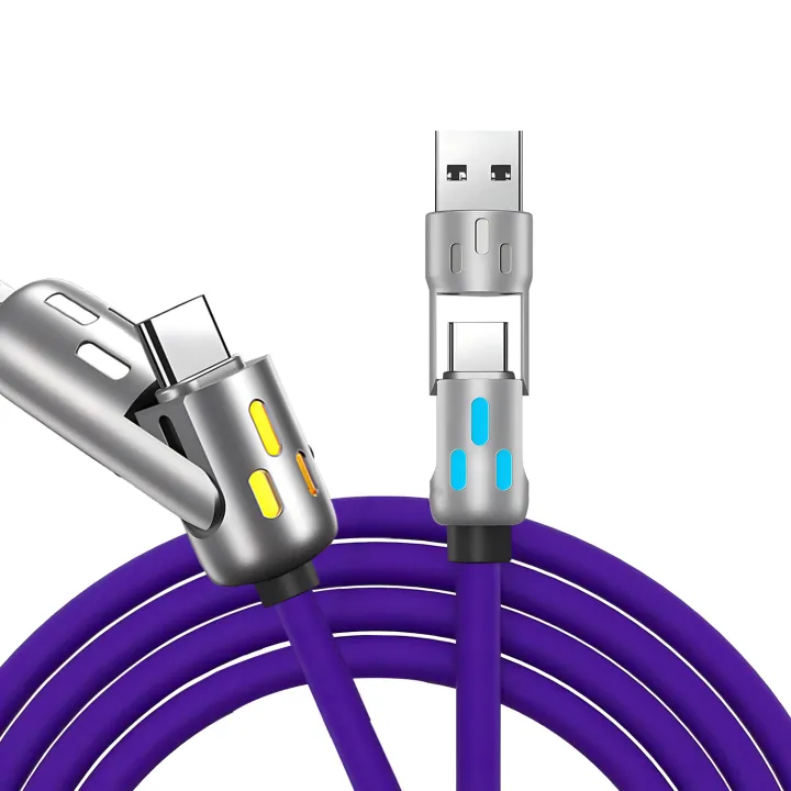 PD%20240W%204-in-1%20Multi%20Port%20Fast%20Charging%20Cable%203A%20USB/C%20to%20Type%20C/Phone%20Fast%20Sync%20Charger%20Adapter%20Compatible%20with%20Laptop/Tablet%20-%20Image%207