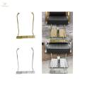 Salon Foot Rest Stand Barber Chair Parts Comfortable Barber Shop Foot Rest for Hair Stylists gold.
