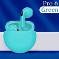 Air Pro 6 TWS Bluetooth Earphone Wireless Headphone HiFi Bass Game Headset Touch Control 6 Generation Pro6 tws Bluetooth Earbuds. 