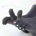 Toe Socks Men cotton Five Fingers Socks Breathable Short Ankle Crew Socks Sports Running Solid Color Black White Grey Male Socks. 