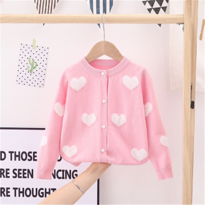 2022%20Winter%20Girls%20Cardigan%20Sweaters%20Children%20Autumn%20Warm%20Knitted%20Sweater%20Toddler%20Little%20Girls%20Long%20Sleeve%20Clothes%20for%203%205%207%20Yrs%20-%20Image%202