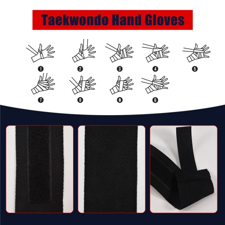 1%20Pc%202.5M%20Eslatic%20Cotton%20Sports%20Strap%20Boxing%20Bandage%20For%20Muay%20Thai%20Taekwondo%20Hand%20Gloves%20Wraps%20-%20Image%2010