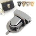 Metal oval buckle rotating lock suitable for DIY bags. 
