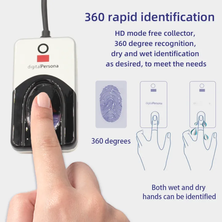 5pcs/lot%20u%20are%20u%204500%20Original%20DigitalPersona%20USB%20Biometric%20Fingerprint%20Scanner%20Fingerprint%20Reader%20Digital%20Persona%20Sensor%20-%20Image%204
