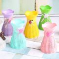 Plastic Flower Container Vase for Home Wedding Decoration - 1pcs.
