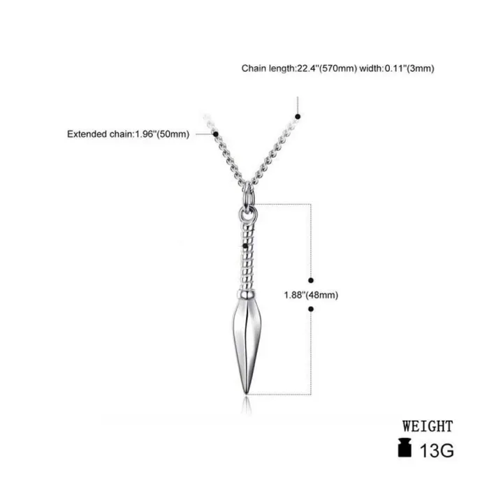 Stainless%20Steel%20Chain%20Necklace%20for%20men%20kwentas%20for%20men%20Fashion%20Women%20Gold%20Black%20Barb%20Chain%20Necklace%20Spear%20Pendant%20Jewelry%20Gift%20kwintas%20pang%20lalaki%20uso%20ngayon%20-%20Image%209
