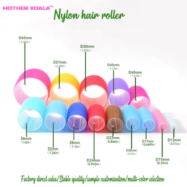 1 Bag Pink Plastic Large Grip Hairdressing big Hair Roll Roller curl Curlers Salon Home Use Curling Curler Rollers Styling Tools