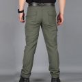 Plus Size 5XL Cargo Pants Men Multicket Outdoor Tactical Sweatpants Waterproof Quick Dry Elastic Hiking Trouser.