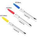50Pcs 60 Degree Vinyl Cutter Plotter Blades for Graphtec CB09U CB09 Silhouette Cameo Cutting Knife Cricut Maker. 
