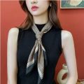 Scarf Women Silk Satin Scarf for Women Neckerchief luxury Scarf Foulard Women Bandana Silk Scarves Laven Official Store WJ002. 