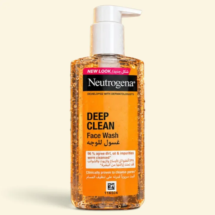 Neutrogena Deep Clean Face Wash For Normal To Oily Skin 200ml