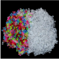 100Pcs/Bag Acrylic S Clips Loom Rubber Band Clips Plastic Jewelry Connectors For Necklace Bracelet Making Colorful Clasp Refill Kit. 