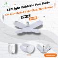 Foldable 4 Fan Blade 5 Color LED Bulb Heavy Duty -Single Piece (Wing Size-2 inch). 