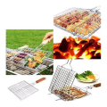 Stainless Steel Portable Bbq Net Holder Clip- Enjoy Convenient Grilling Anywhere With This Durable And Easy-To-Use Clip. 