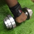 Long Wrist Support Wrap for Gym & Workout – Black – 1 Pair.